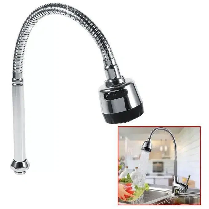 Douchette Flexible 360° Pour Robinet De Cuisine – Gris