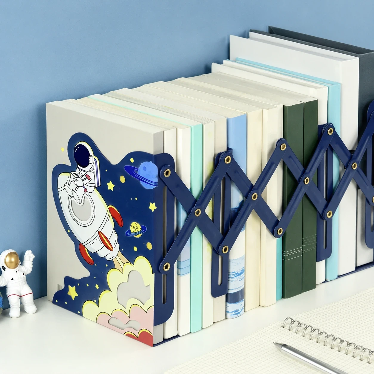 Organisateur de Livres & Documents Extensible pour Bureau