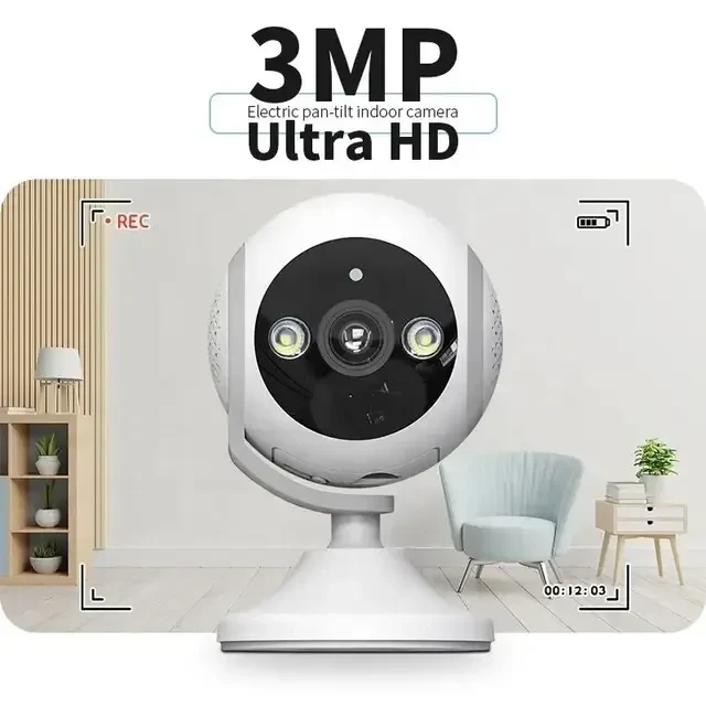 Caméra de Surveillance Interne double Lens 3MP