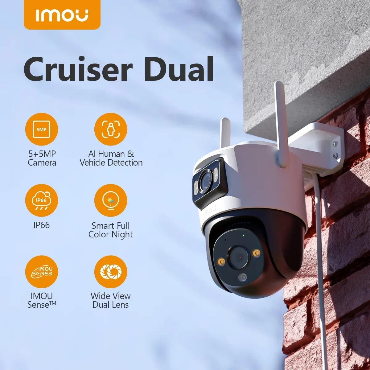 IMOU Cruiser Dual 10MP : Une Vision Panoramique Ultra-Haute
