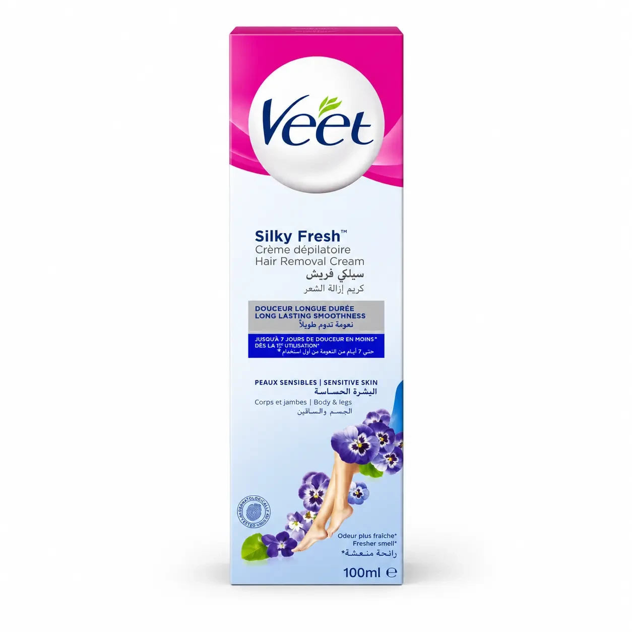 Crème dépilatoire Veet peau sensible 100 ml