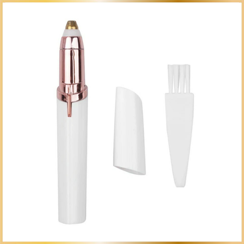Épilateur Sourcils & Visage Femme – Rechargeable USB - Blanc