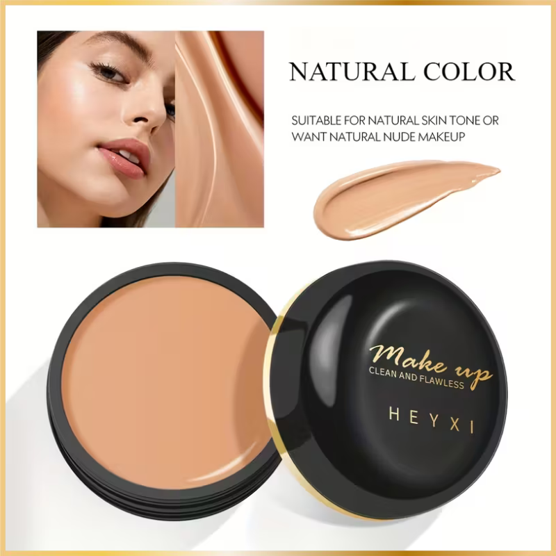 Fond de Teint HEYXI – Concealer Foundation Cream - Naturelle