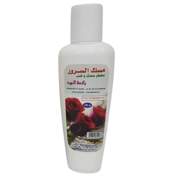 Musc Al Sorour Parfumé au Musc et Rose 80g