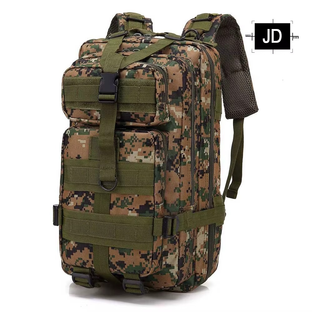 Sac à dos tactique 3P Combat armée sac de sport Camping Randonnée 35 Litres