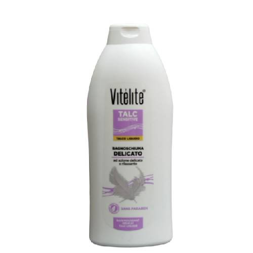 Gel douche Vitélite Talc Sensitive – Talc liquide délicat