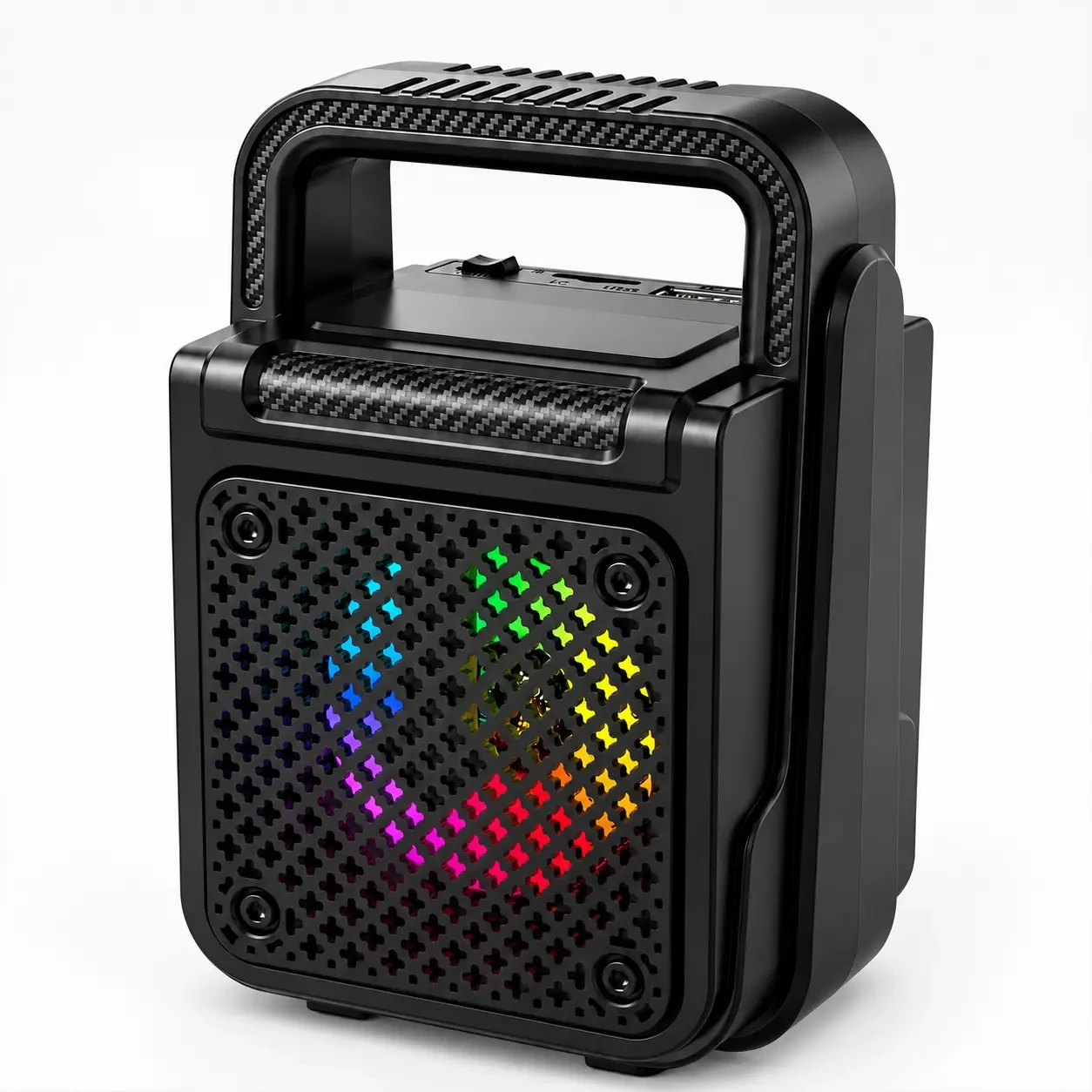 Enceinte Bluetooth Portable ZQS1372 avec LED