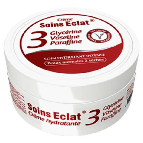 Crème soin éclat 3-en-1 Glycérine, Vaseline, Paraffine