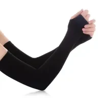 Manchettes de bras satinées anti-UV – Confort & Élégance quotidienne