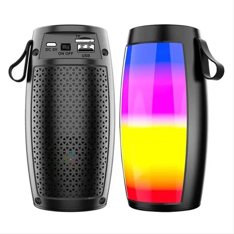 Haut Parleur Portable Bluetooth ZQS1202 RGB Noir