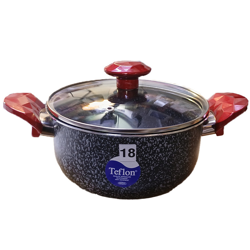Faitout Teflon Granit Ø 18 cm