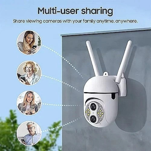 Caméra double Lens intérieur 3MP -zom *10