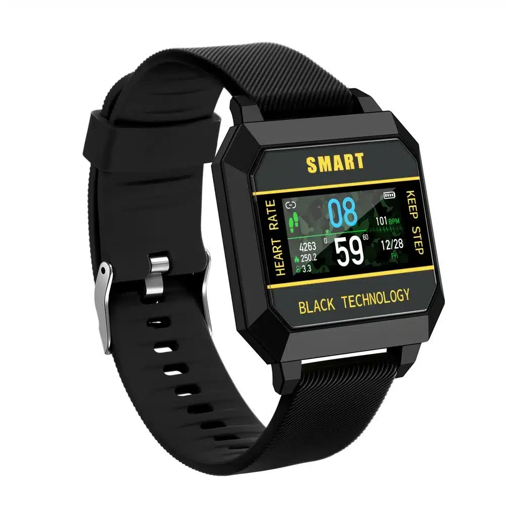 Montres électroniques numériques – Grand double affichage – Étanche – Montre tactique de l’armée pour homme