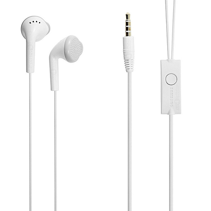 Ecouteur Main Libre avec Micro Blanc