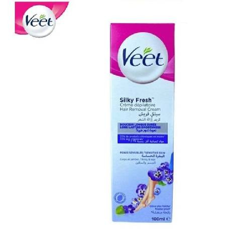 Crème dépilatoire Veet peau sensible 100 ml