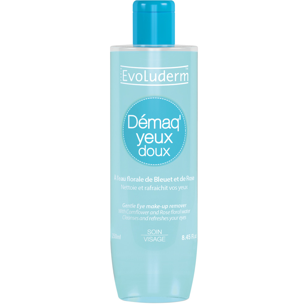 Démaquillant Doux Yeux Evoluderm Bleuet & Rose 250ml