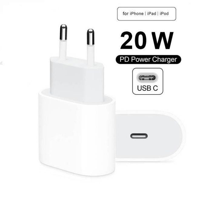 Adaptateur Tête chargeur USB-C 20W pour iPhone