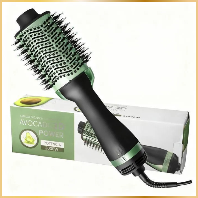 Brosse Soufflante 3 en 1 – Sèche, Lisse & Donne du Volume