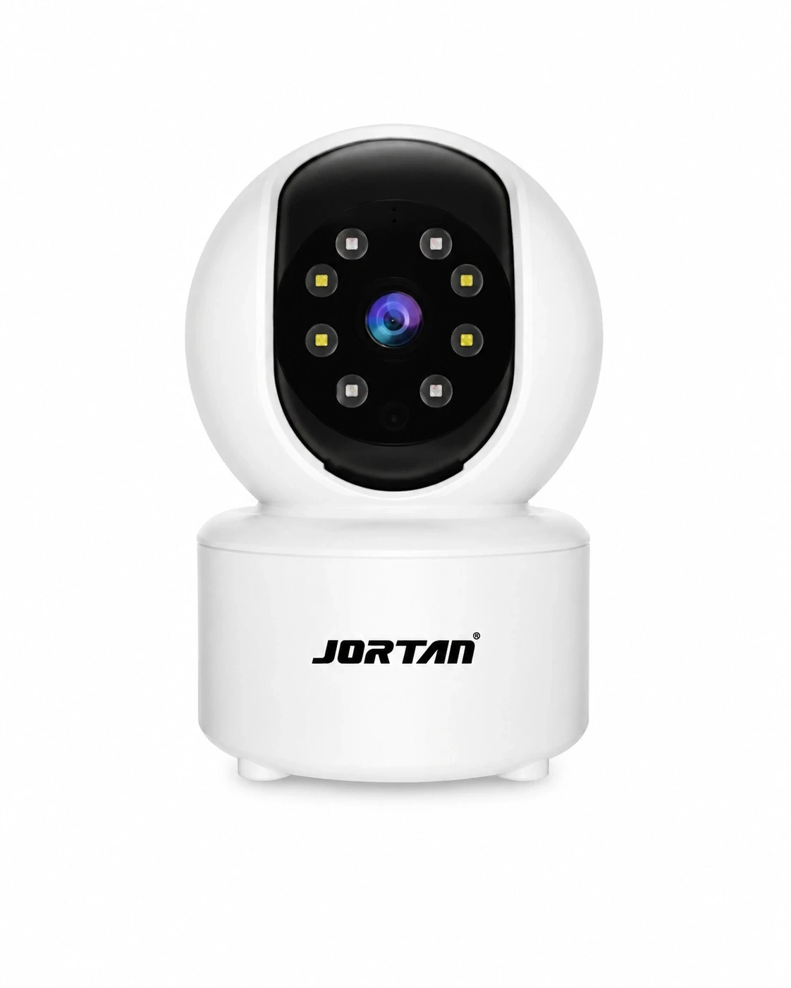 Caméra de Surveillance WiFi Intelligente JORTAN JT-8183HJS 2MP (IP44, Vision Nocturne Couleur, Audio Bidirectionnel)