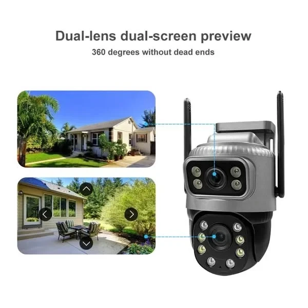 camera 4G double lens 6MP