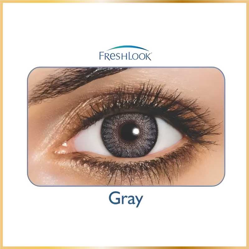 Lentilles FreshLook ColorBlends Gray