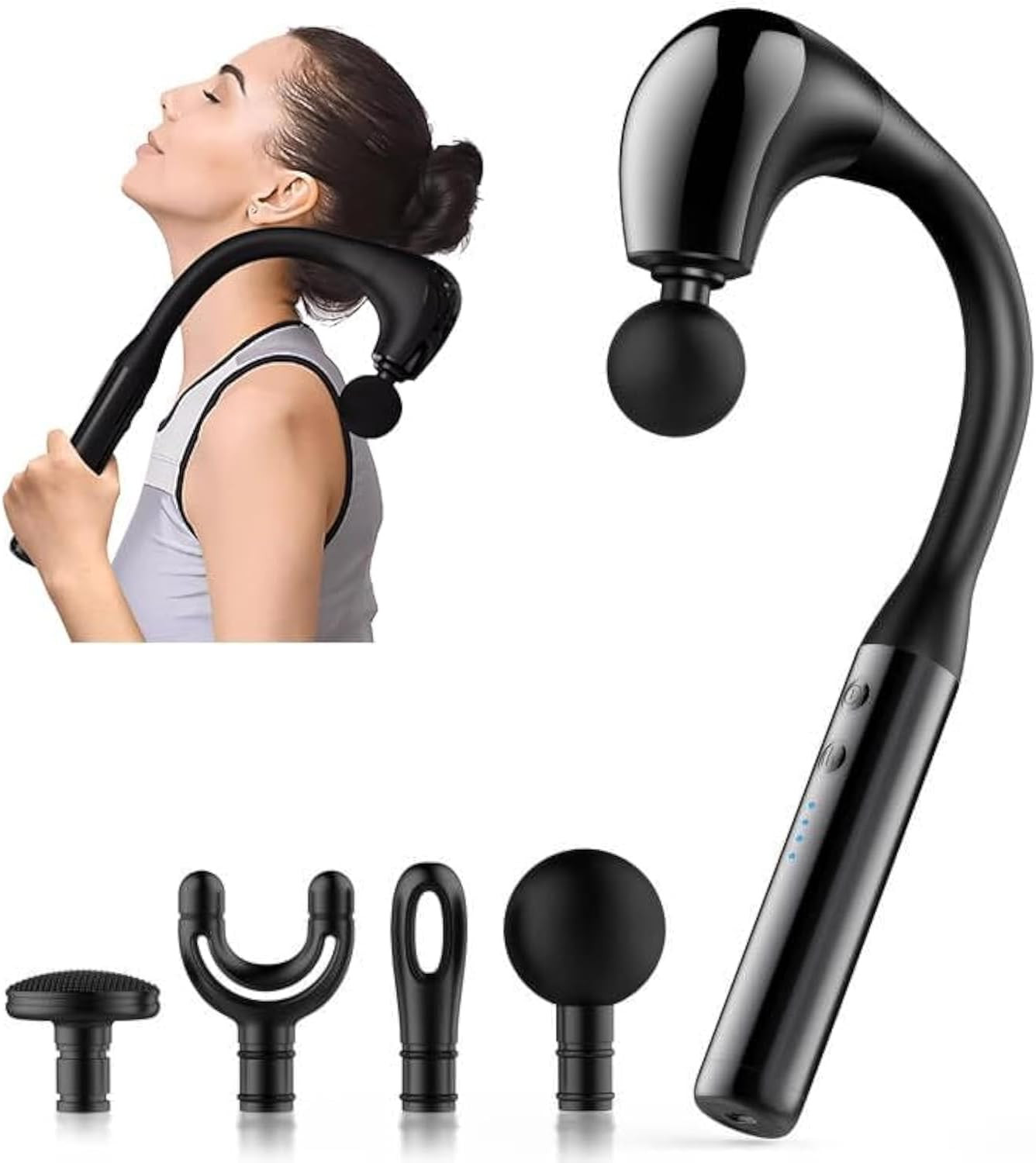 Appareil de Massage Manuel de Tissus Profonds, Massage pour Cou, Dos, épaules, Jambes, Pieds