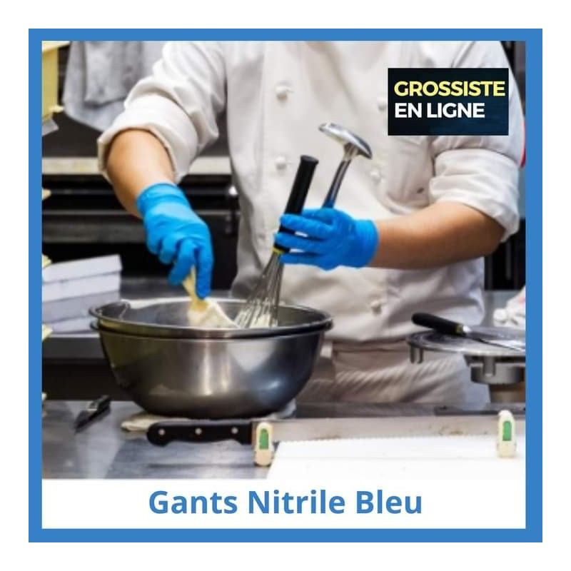 carton de 10 paquets de 1000 pcs Nitril L M et S