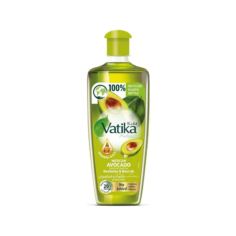 Huile Capillaire à l'Avocat Vatika 200ml