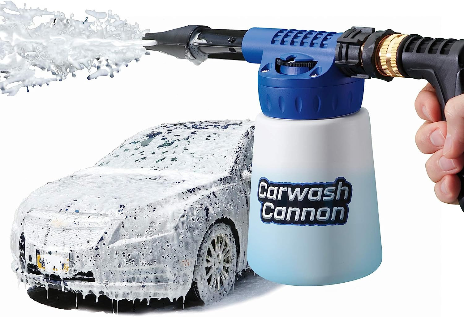 Pistolet à buse blaster en mousse de lavage de voiture – 5 ressorts