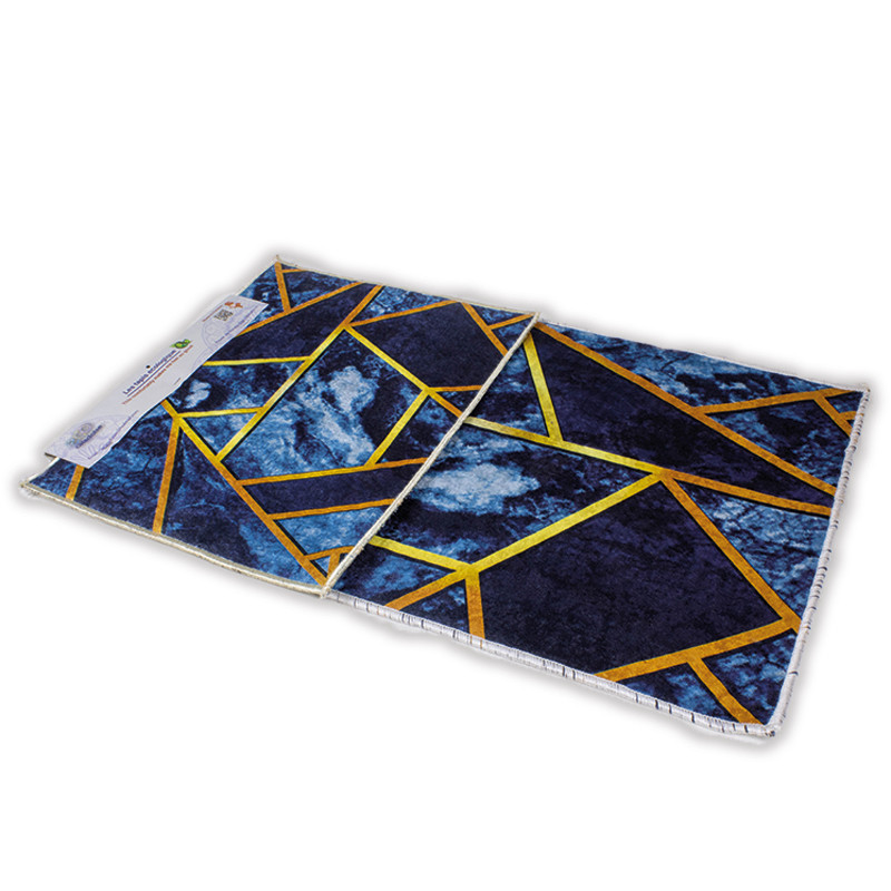Set de 2 Tapis Salle de Bain Motif 6
