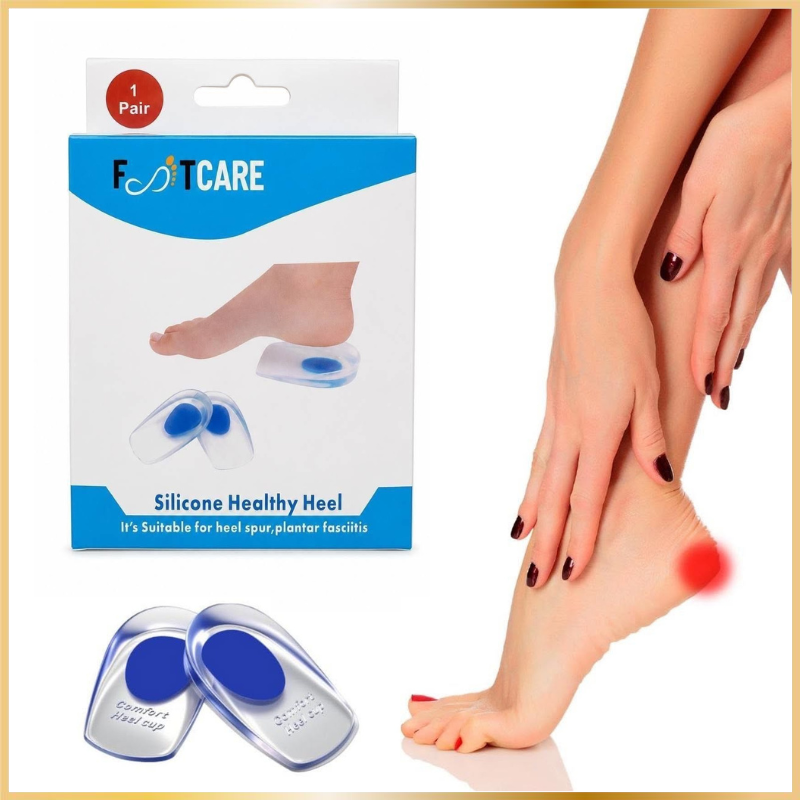 Talonnettes Silicone FOOTCARE – Amortissantes & Confortables