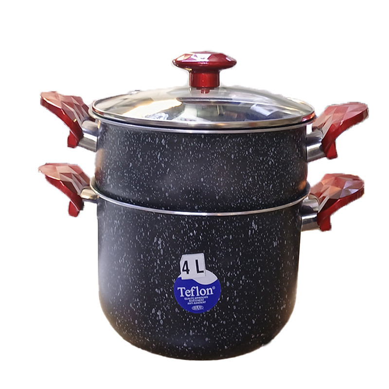 Couscoussier Teflon Granit 4 Litres