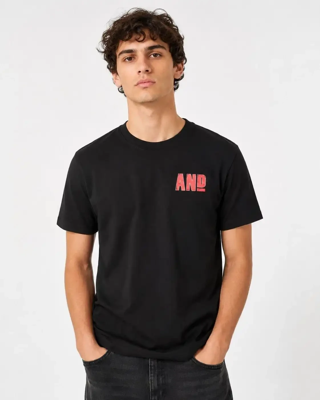 T-shirt Premium Noir AND – Style Streetwear Minimaliste