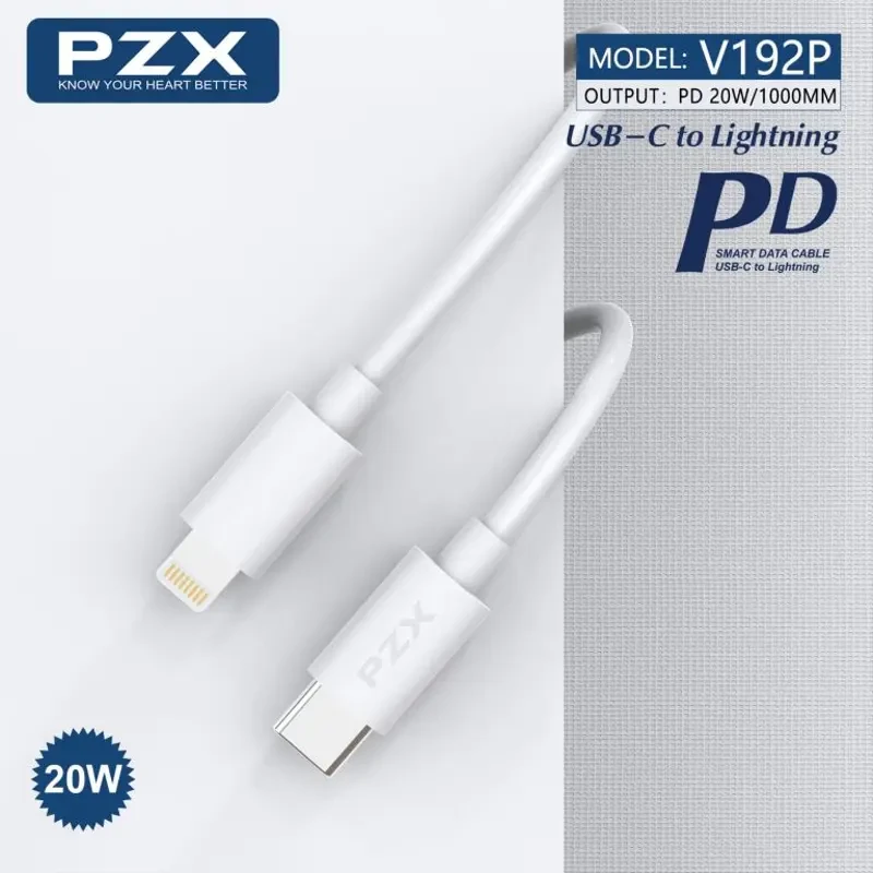 CABLE CHARGEUR POUR IPHONE PZX V192P
