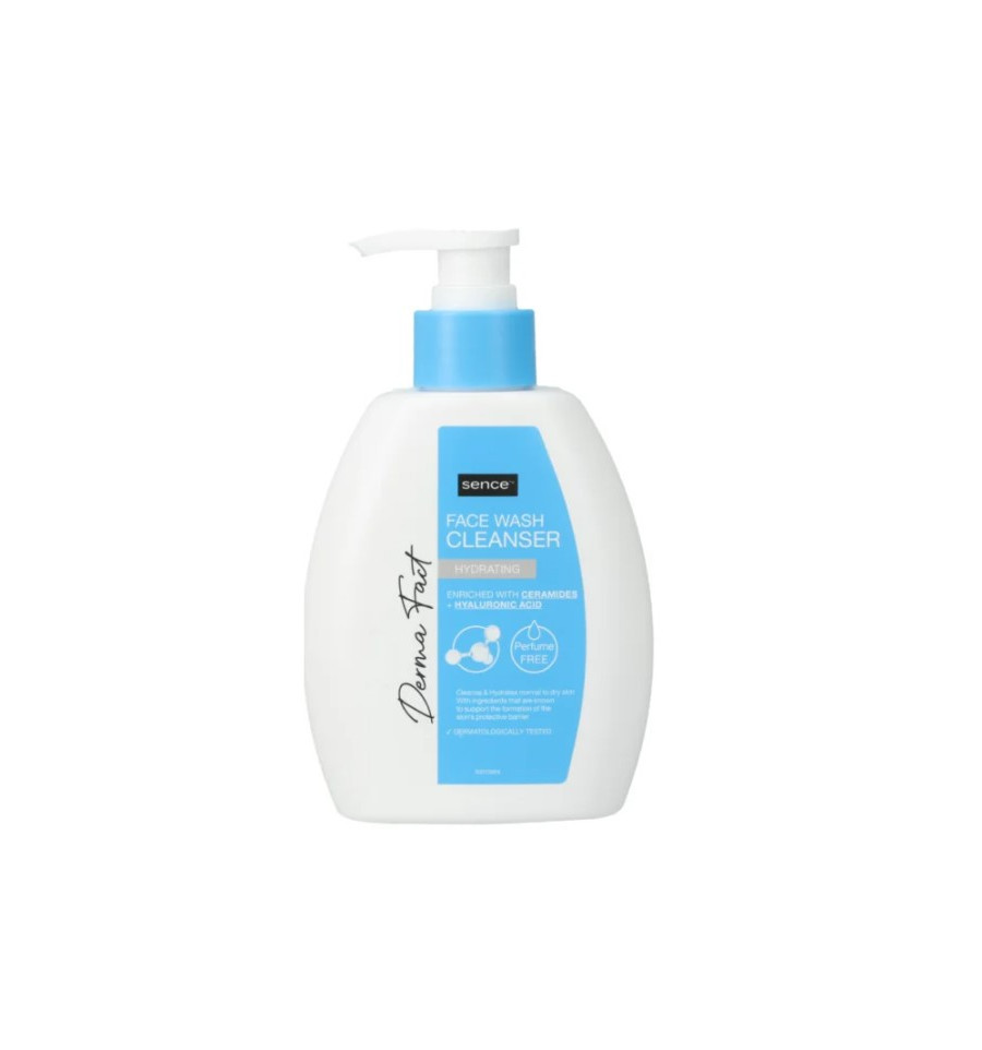 Gel Nettoyant Visage Hydratant Sence Céramides & Acide Hyaluronique 250ml