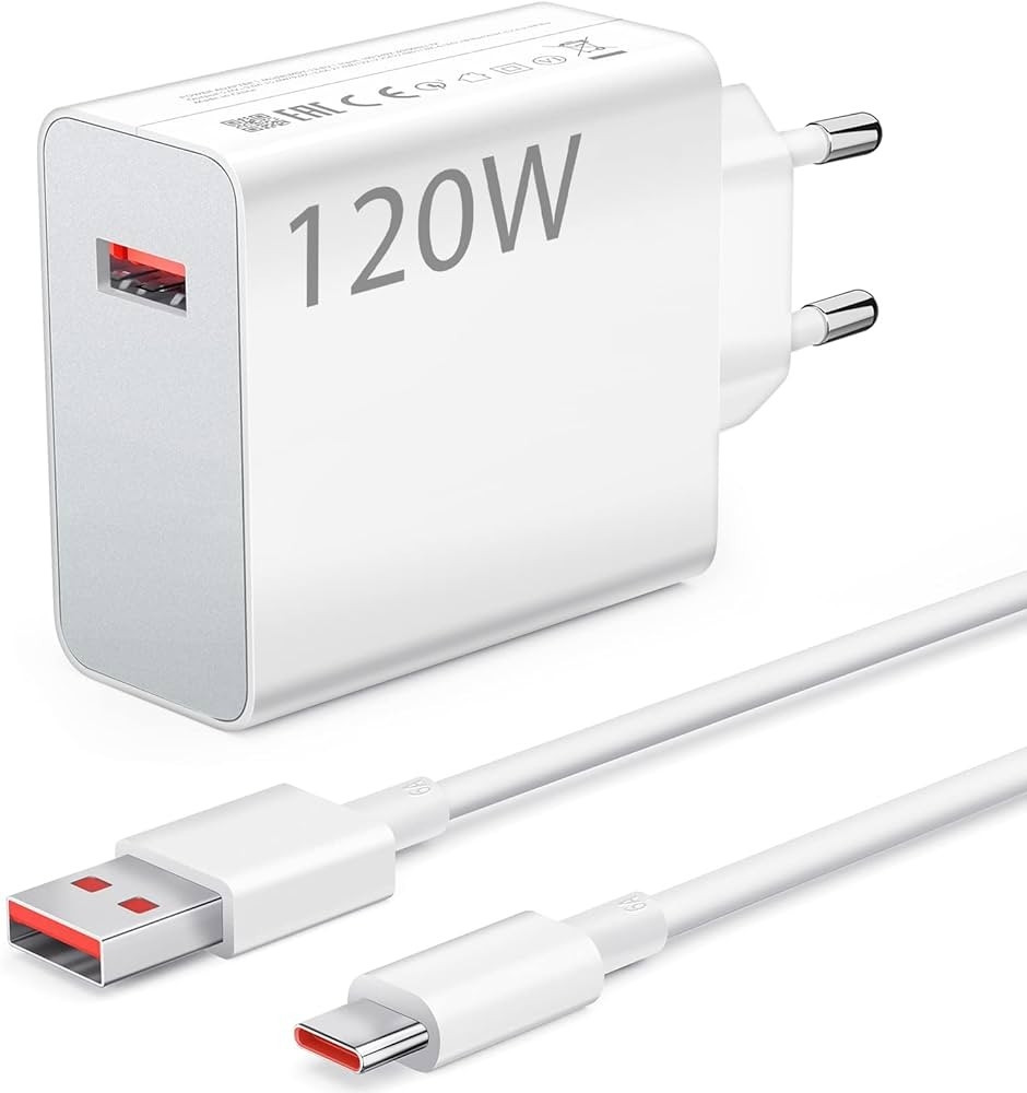 Chargeur Super Rapide 120W Turbo Charge Type C