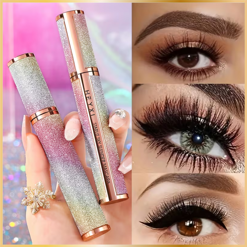 Mascara HEYXI Noir – Effet Recourbé & Longue Tenue