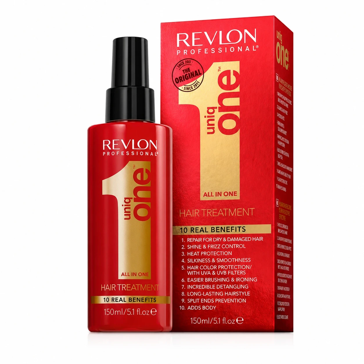 Soin Capillaire 10-en-1 Sans Rinçage Revlon Uniq One 150ml