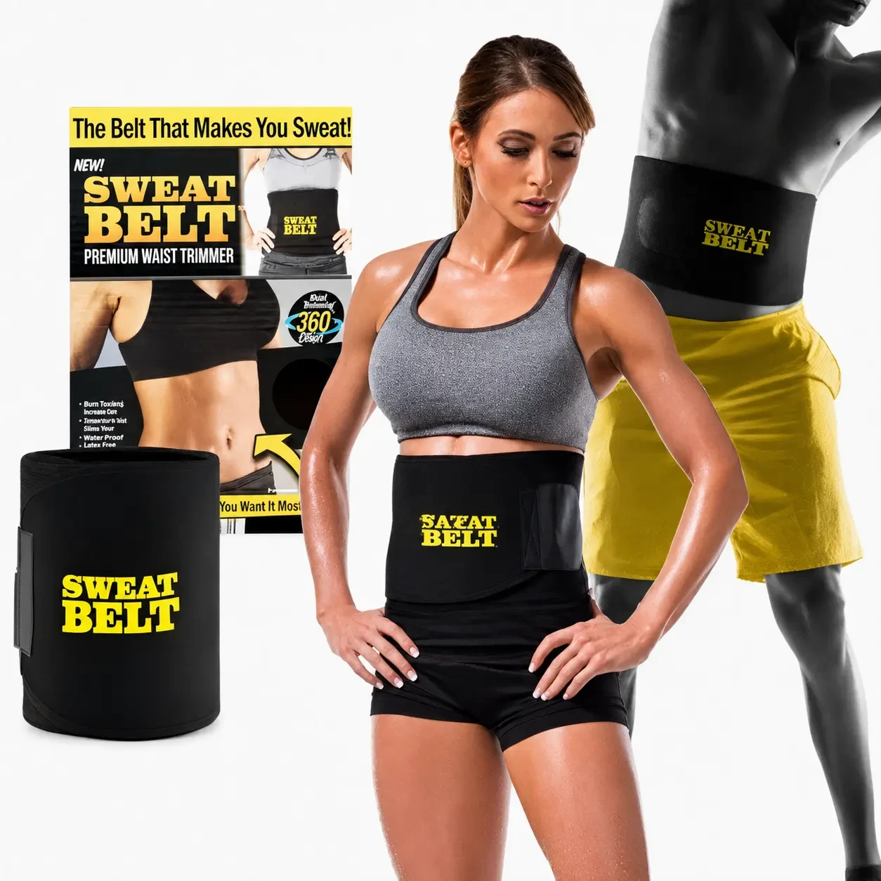 Ceinture de Sudation Effet Sauna Sweat Belt