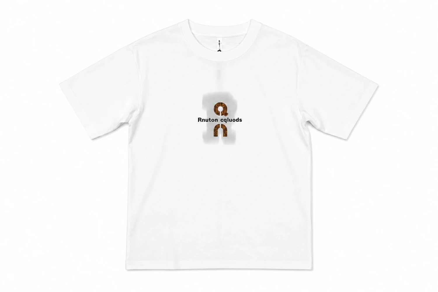 T-shirt Blanc « Runton Cqlouds » – Style Streetwear Graphique