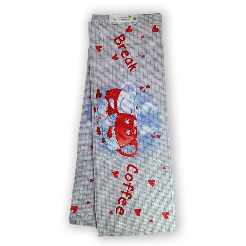 Set de 2 Tapis Break Coffee La Caladoise (C6)