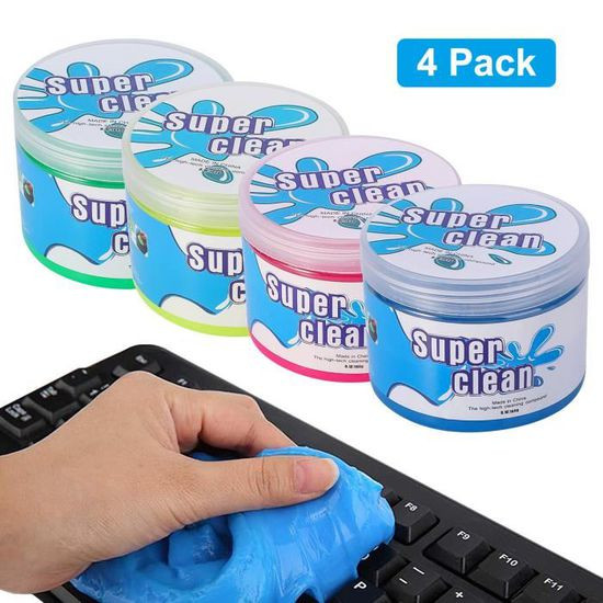 Gel Nettoyant Clavier , Évents de Voiture, Calculatrices-Plusieurs Couleurs