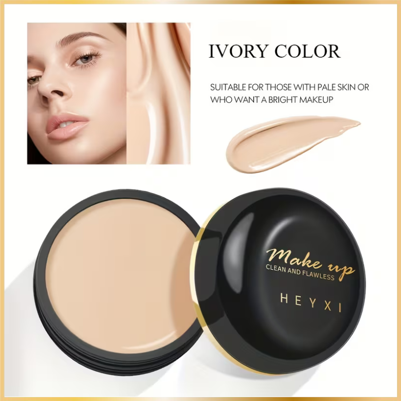Fond de Teint HEYXI – Concealer Foundation Cream - Ivoire