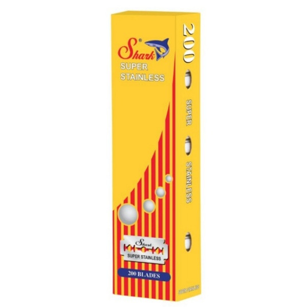 200 Lames de Rasoir Shark Super Stainless
