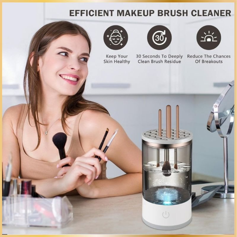 Nettoyeur Électrique Pinceaux Maquillage UV – 8W
