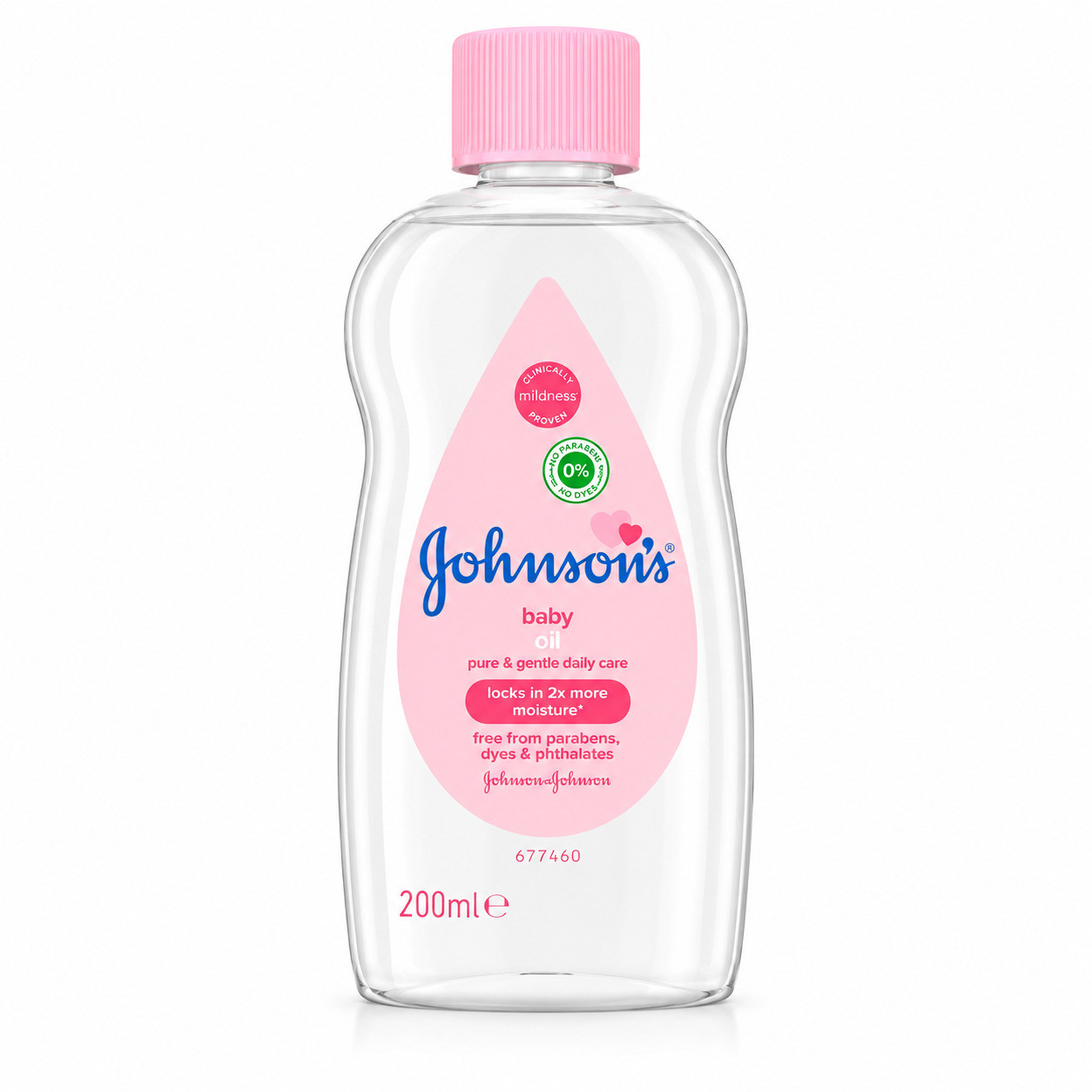 Huile pour Bébé Johnson's Baby Oil 200ml